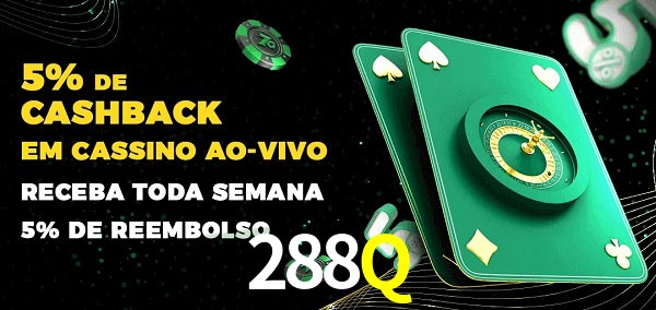 Promoções do cassino ao Vivo 288Q